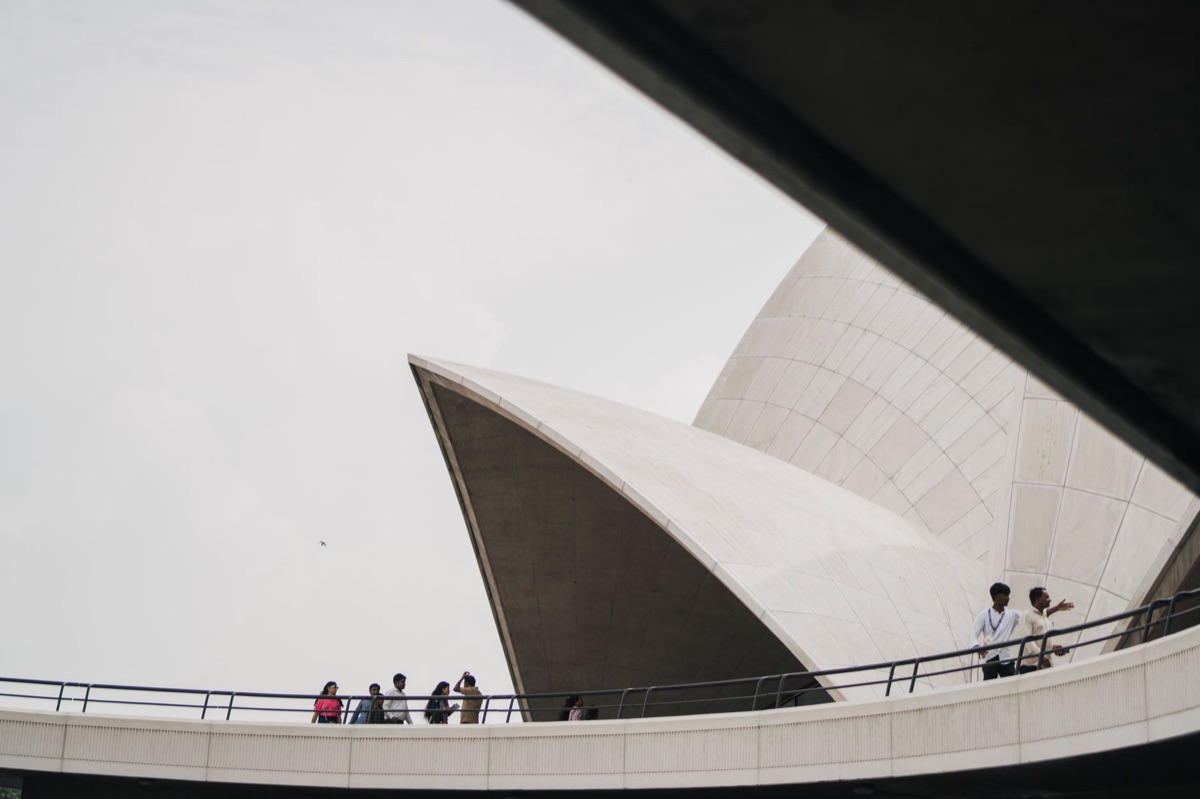 Edificio del Parlamento a Nuova Delhi