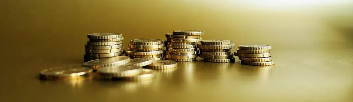 金色、硬幣、零錢、歐分、貨幣、金屬、財富、金融、儲蓄、投資、錢、銀行、金融、現金、貨幣、金屬錢、 cents、儲蓄