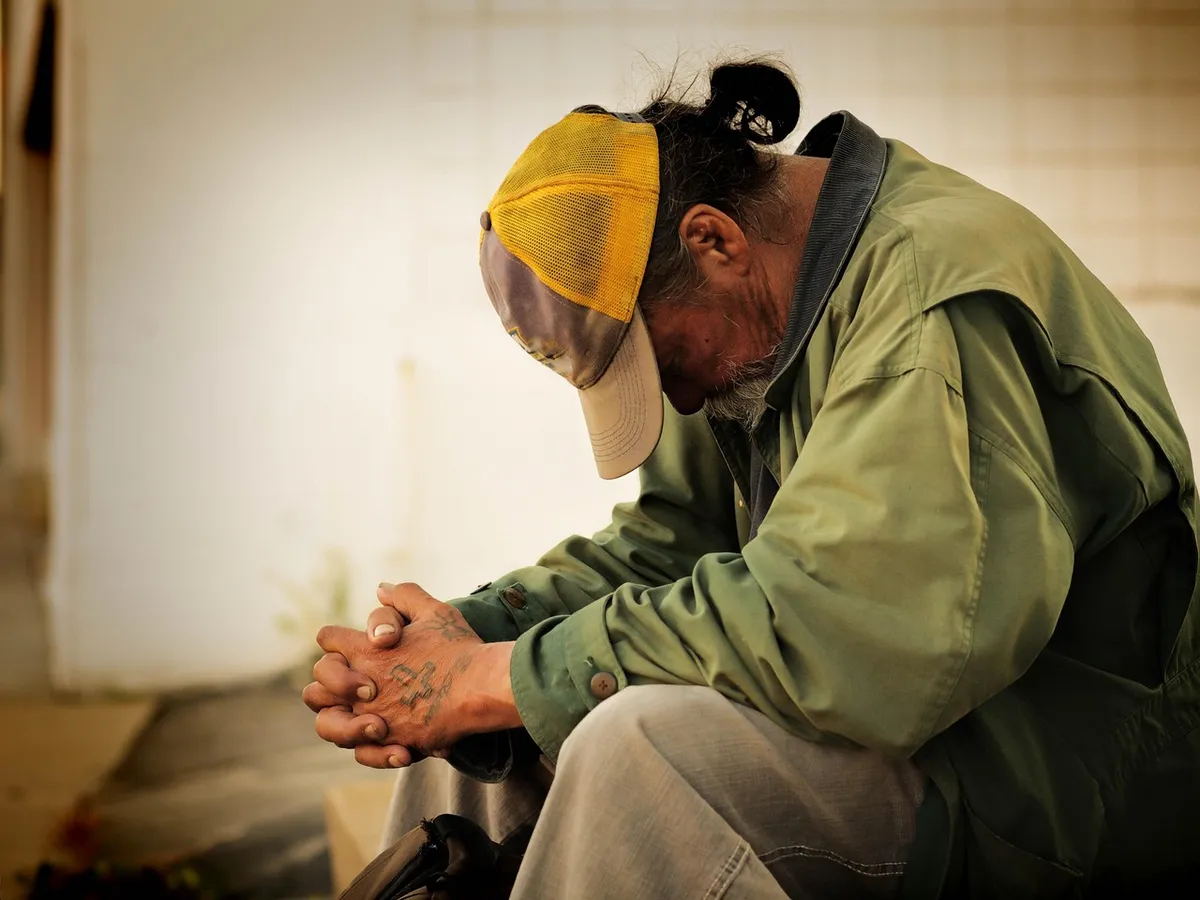 people, homeless, male, street, poverty, social, city, person, homelessness, life, men, man, charity, issue, horizontal, hunger, shelter, community, outreach, r
