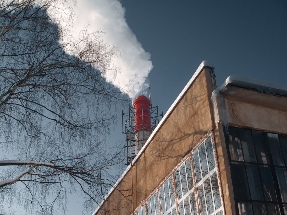 Factory Stack Emissions